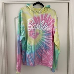 Tie dye Barbie hoodie